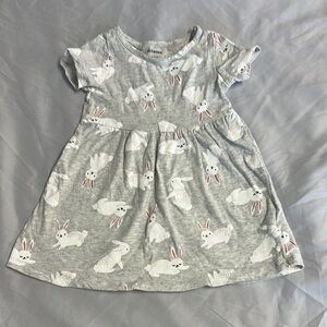Old Navy - Light Gray Bunny Dress